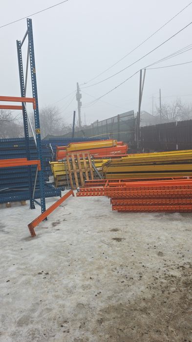 Raftur metalice pentru euro paleta la 2,70 tranvesa si piciorul la 3,5