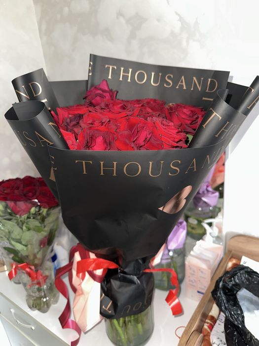 Свежие букеты,и красивые