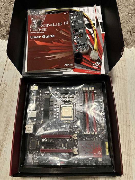Дъно Дънна платка Asus Maximus III Gene P55 LGA 1156 OVERCLOCK