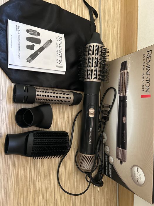ТОП Оферта Чисто нова Четка с горещ въздух Remington Blow Dry & Style