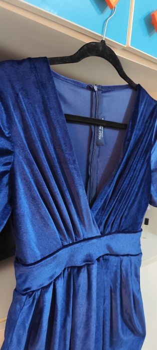 Rochie scurta din catifea