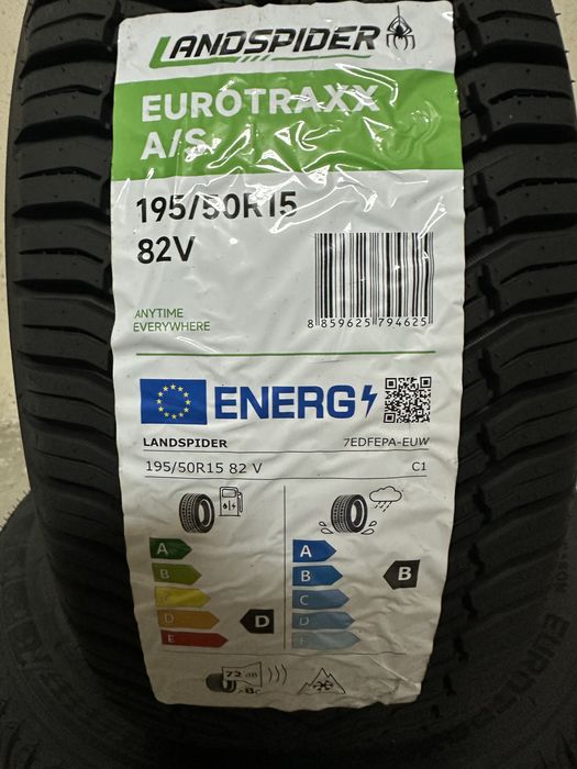Нови всесезонни гуми LANDSPIDER EUROTRAXX A/S 195/50R15 82V БОРД 1955015