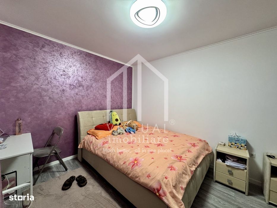 Apartament cu 3 camere, 72mp utili+12mp terasa, etaj 1/3, 2 parcari
