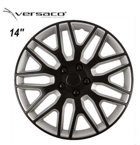 Тасове за джанти Versaco Dakar Black/Silver 14'' 15'' 16''