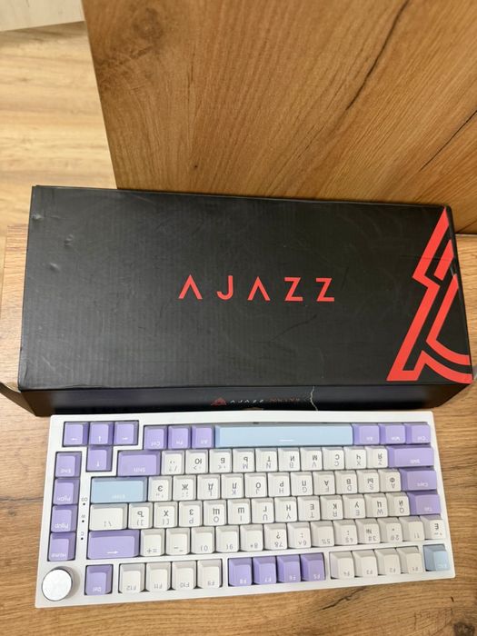 Клавиатура Ajazz AK820 фиолетовый