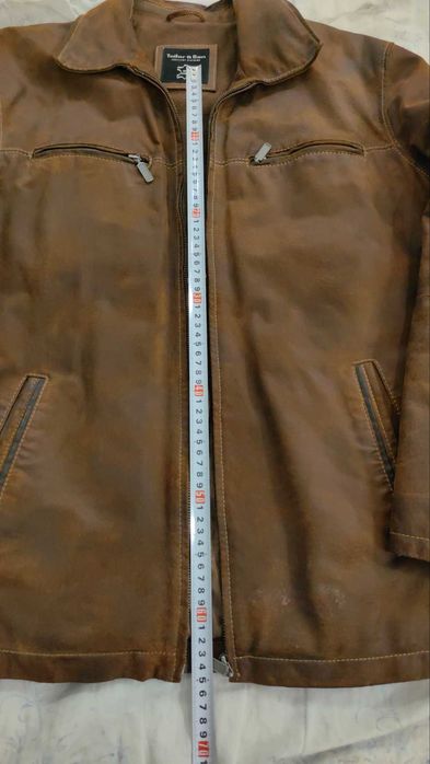Мъжко кожено яке Tailor and Son  L / XL от Телешка кожа размер XL