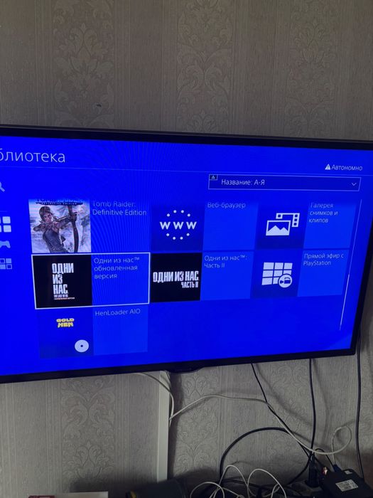 Playstation 4 slim. Прошитая версия