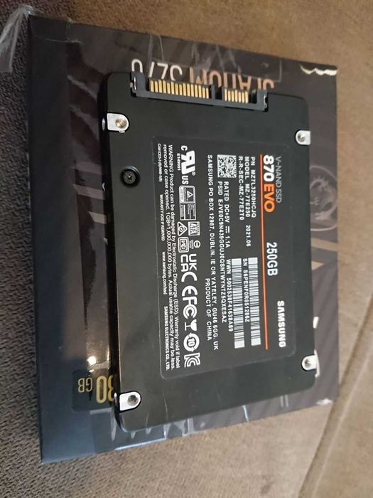 Samsung EVO 870 250 GB SSD