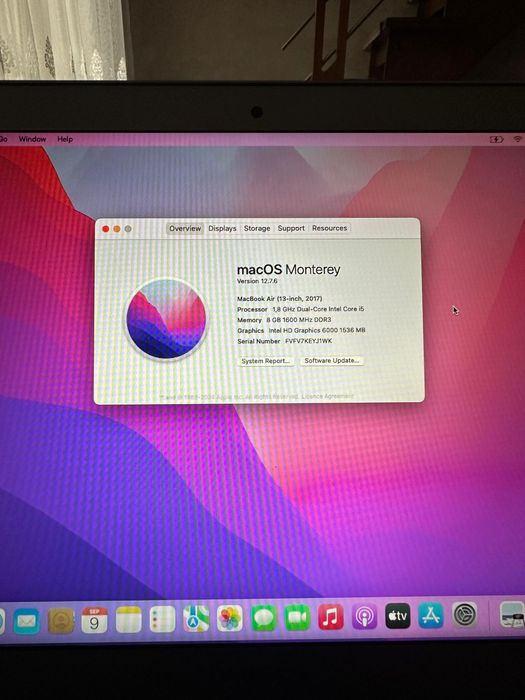 Apple Macbook air 13 2017