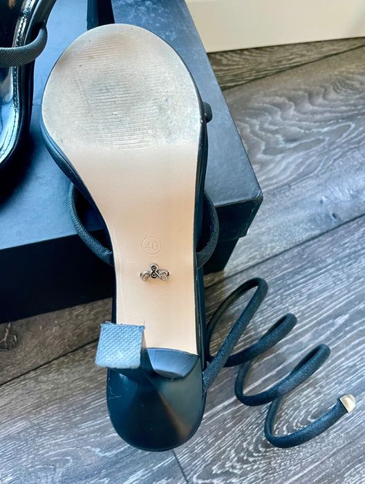 Дамски елегантни точкета сандали Paolo Boccelli