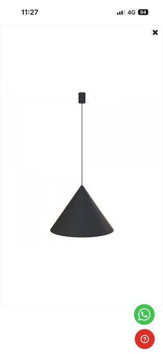 Vand lampa tip pendul