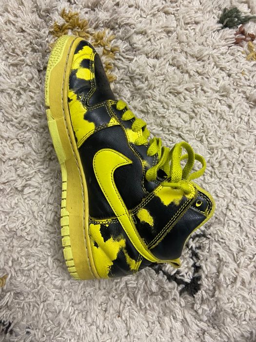 Adidasi Nike Dunk High Acid Wash