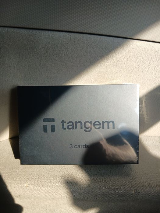 Продам холодный кошелек Tangem wallet 3 card кто знает тот поймет.