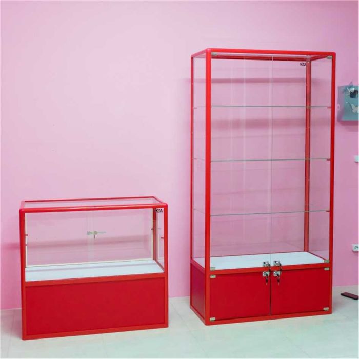 Oynaly prilavkalar, Акция, savdo uskunalari vitrinalar stellajlar