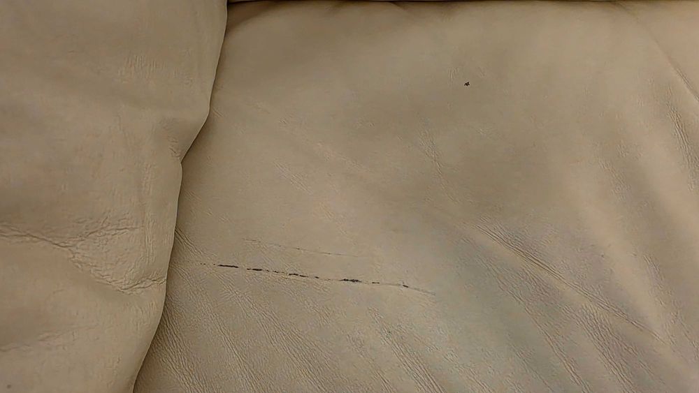 Canapea fixa piele naturala