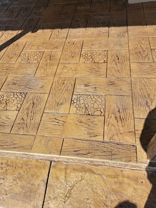 Щампован бетон .