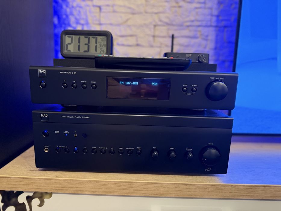 NAD high-end hi-fi – C 375BEE + C 427 + FiiO BTA30 Pro – Sistem stereo de prestigiu