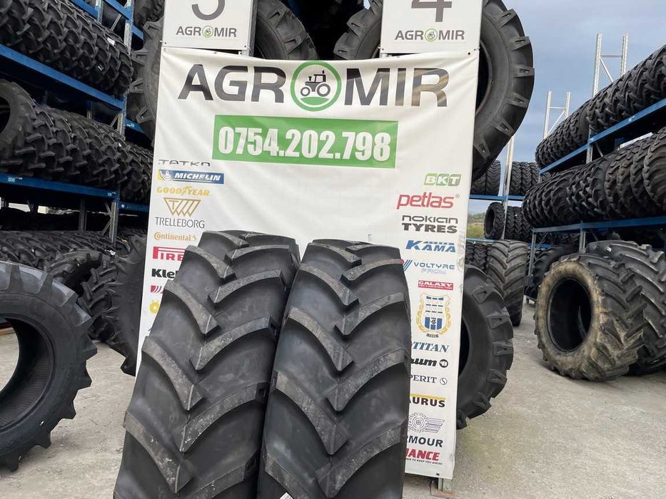 Anvelope agricole de tractor cu garantie 3 ani 15.5-38 12PLY