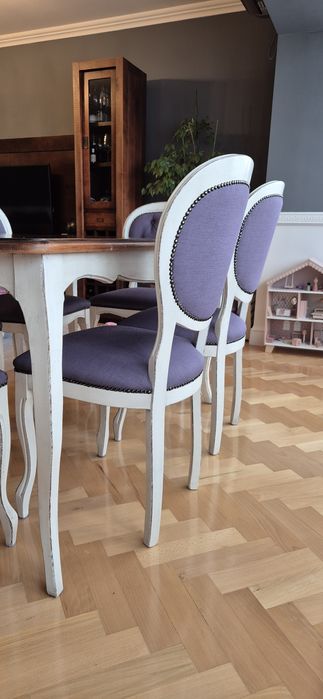 Masa dining + masuta cafea + set 6 scaune (european-heritage.com)