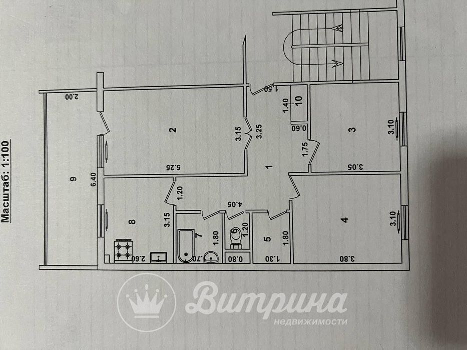 Кукча Гулобод 3-комнатная