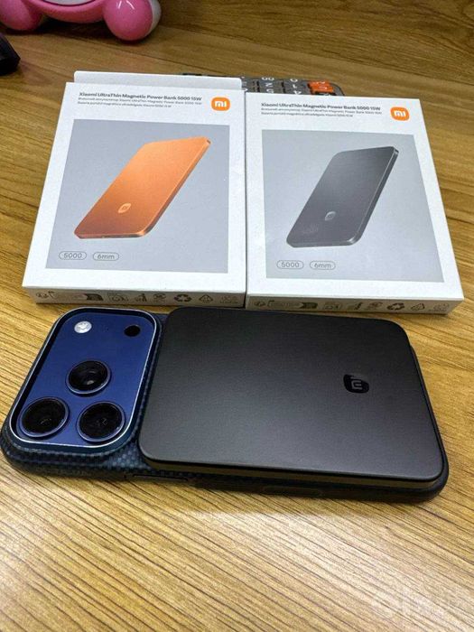 Xiaomi Magsafe PowerBank 5000 mAh 7,5W - 15W, 6 mm. Есть доставка