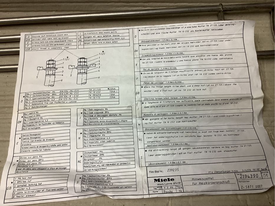 Vind rezistenta electrica miele