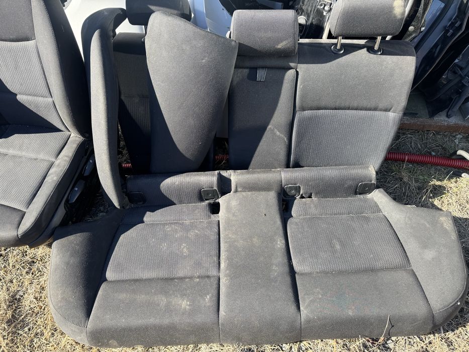 Interior textil seria3 e90 bancheta rabatabia