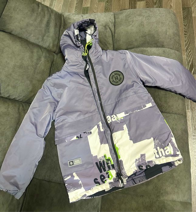 Куртка двухсторонняя на мальчика