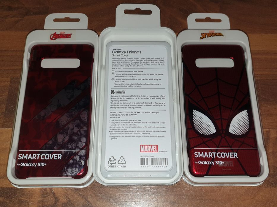 Husa smart activa originala Samsung Marvel Galaxy S10+ S10 Plus G975