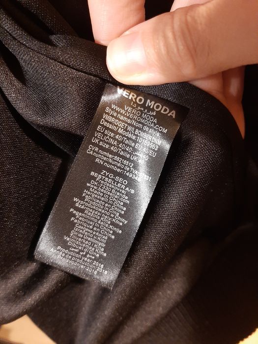 Jacheta dama catifea Vero Moda