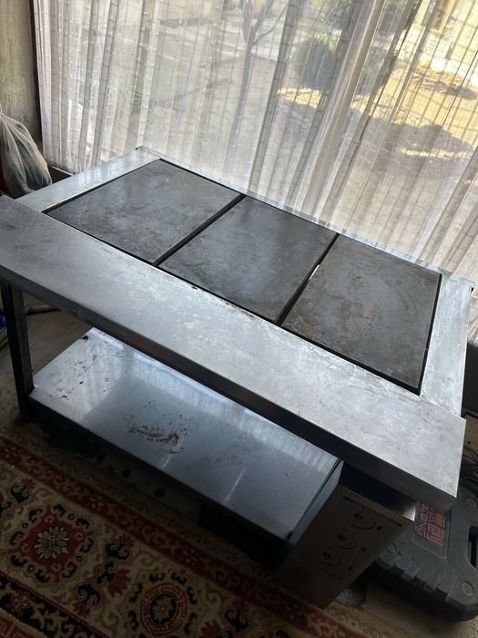 электроварочная плита с 3 подставой 380v