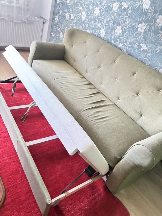 Canapea extensibila cu pat de 120x190