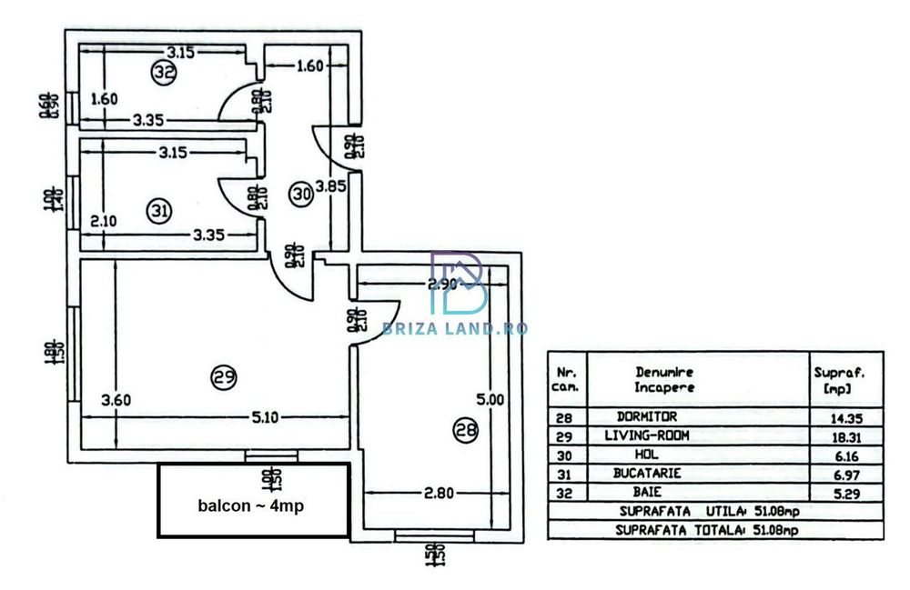 Dobroesti, ap. 2 camere, parter inalt, sup. 55mp, mobilat si utilat
