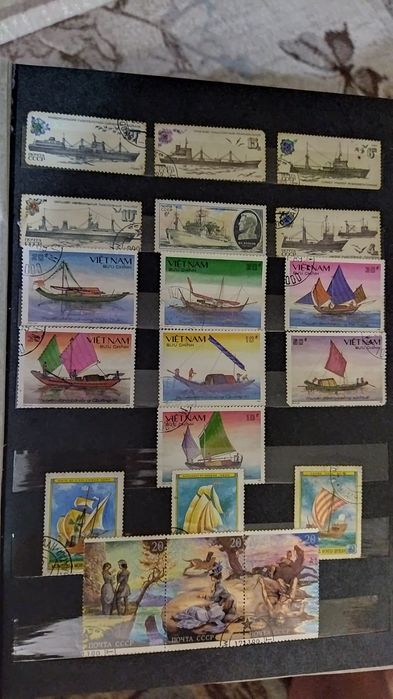 Филателия марки СССР разные.