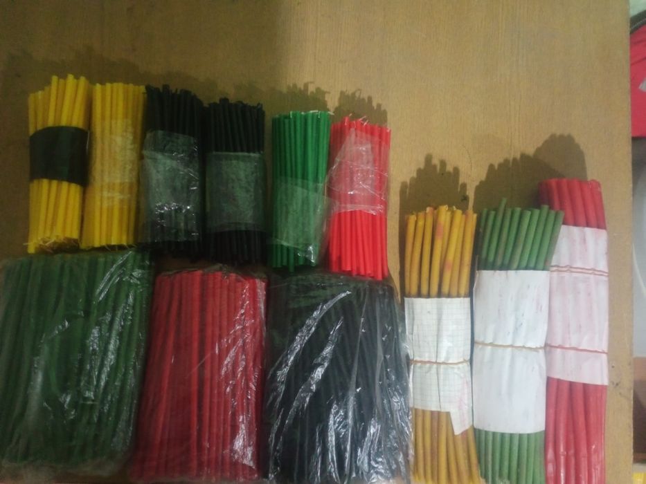 Свечи восковые 100процентов