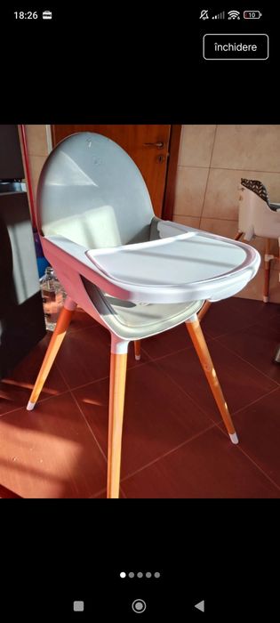 Scaun cu masa  bebe