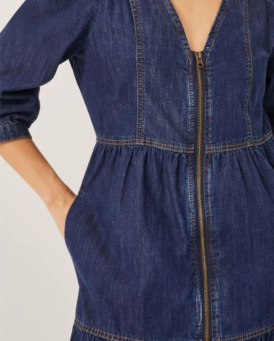 Джинсовое платье женское деним