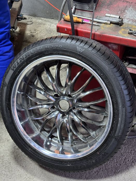 Work Seeker SCX R19 Японские оригинал диски кованные 5x120 с резиной