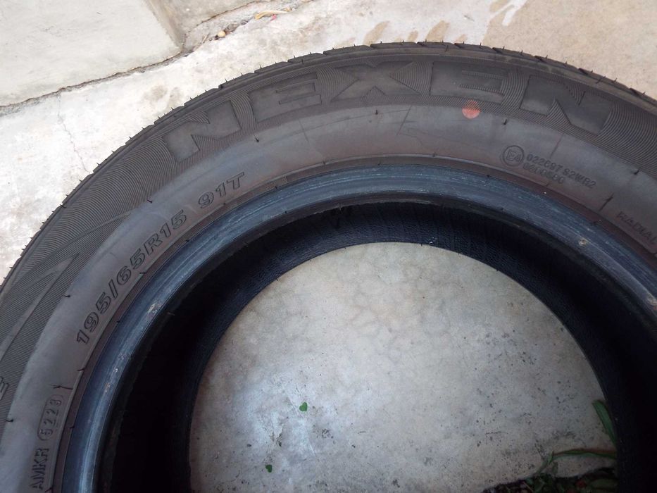 vand 4 anvelope de vara 195/65/15 nexen [aproape noi] pret pret 600ron