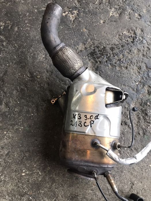 DPF filtru de particule bmw X3 3.0d din 2007