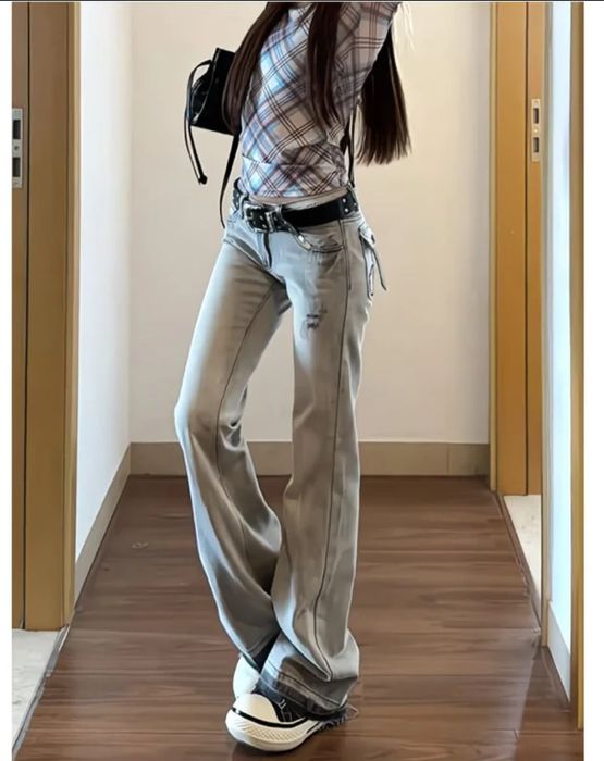 Bootcut jeans на низкой посадке