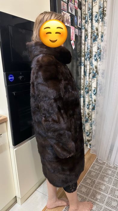 Норковая шуба б/у