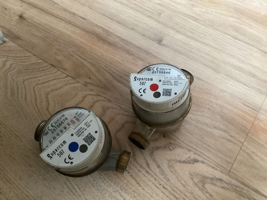 Водомери ползвани 1/2 “ за топла и студена вода