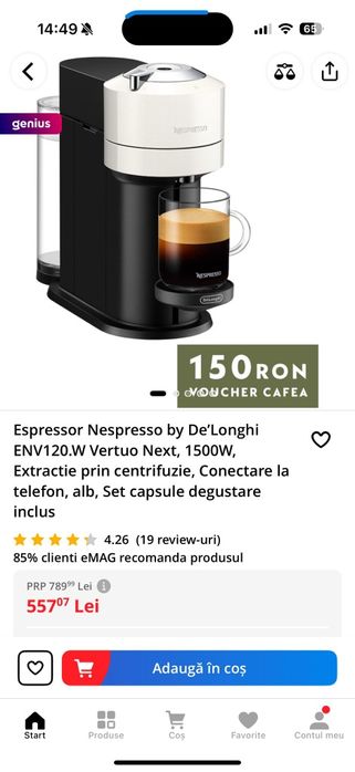 Nespresso Vertuo