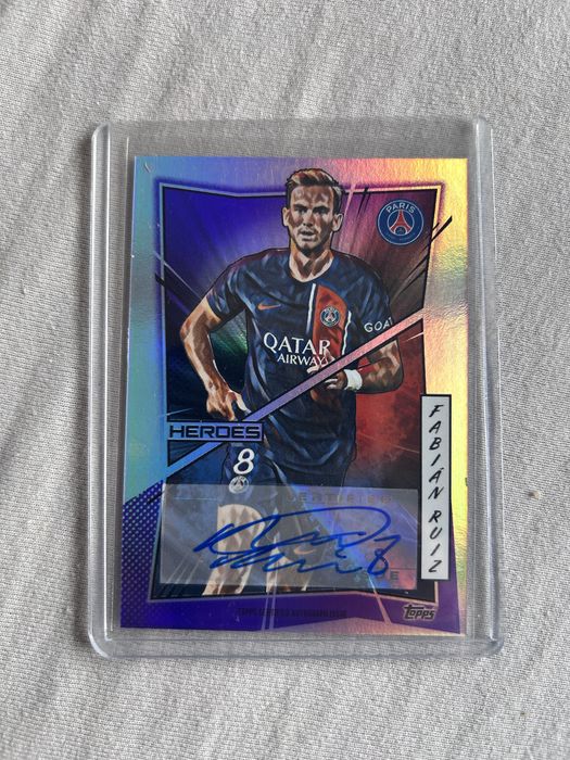 Topps Fabian Ruiz /15  autograf RaR