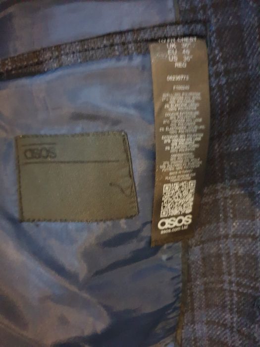 sacou bărbați de la Asos mărimea S