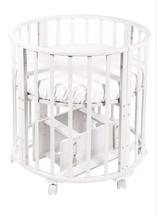 Кроватка-трансформер с поперечным маятником