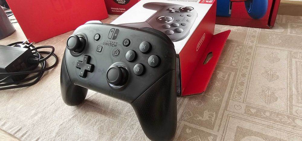 Nintendo Switch V2 - Mario Red & Blue (SPECIAL EDITION) +128GB карта