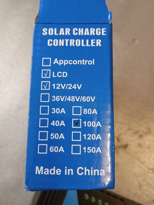 MPT соларен контролер , 100А