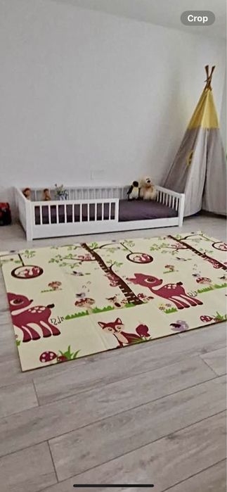 Pat copil aproape nefolosit